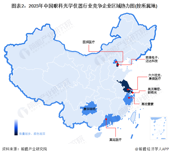 【行业深度】2023年中邦眼科光学仪器行业竞赛格式及商场份额分解 商场纠合度较高半岛官方体育(图2)