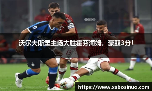 沃尔夫斯堡主场大胜霍芬海姆，豪取3分！